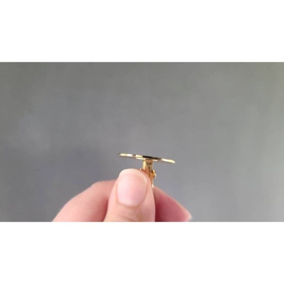 Cloisonne Butterfly Clip-on Earrings - Picture 10 of 10